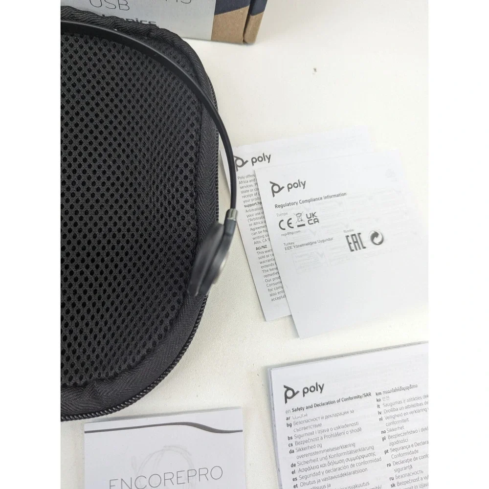 Poly‎ Plantronics EncorePro 715 USB-A Monoaural Headset TAA 783N5AA HW715